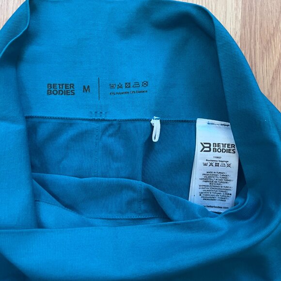 Better Bodies Roackaway Leggings - Dark Turquoise - M - Picture 2 of 5